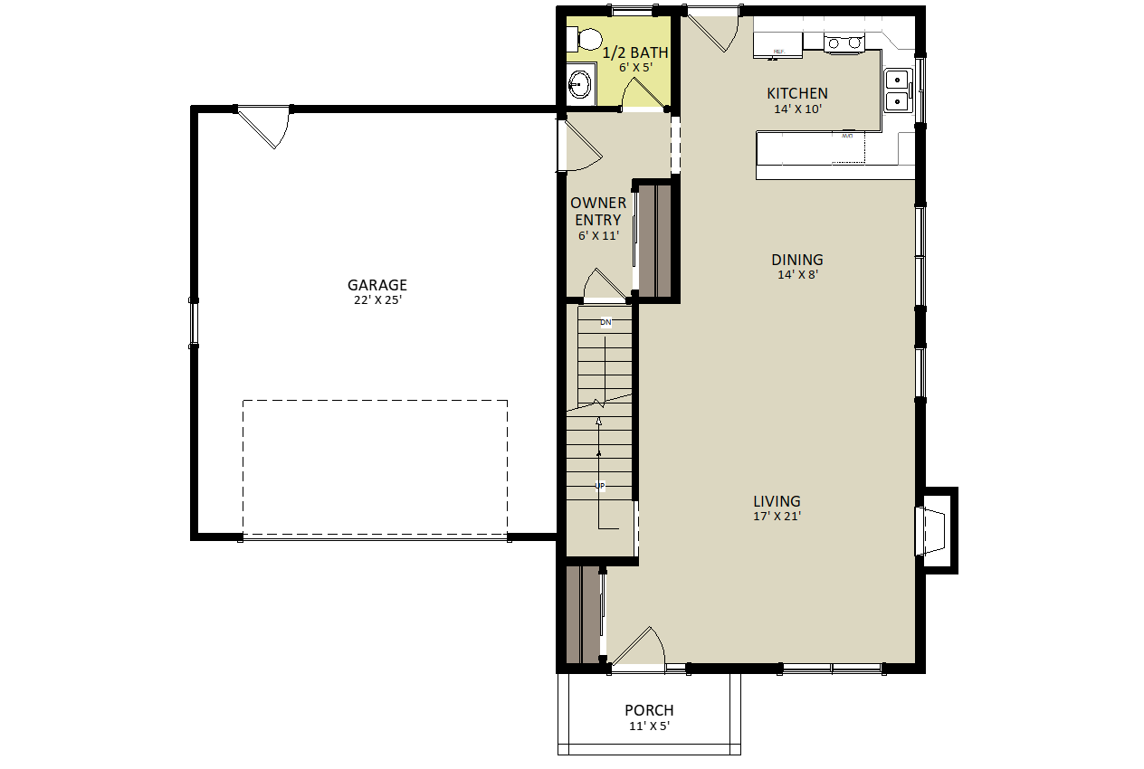 Goldspire First Floor Floor Plan